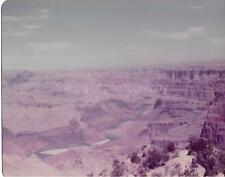 Grand Canyon FOUND PHOTO Color  Original Snapshot VINTAGE 08 11 L picture