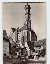 Postcard Basilica of SS. Ulrich and Afra Augsburg Germany picture