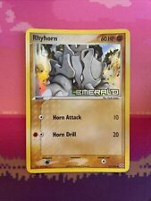 Pokemon Card Rhyhorn EX Emerald Reverse Holo Common 62/106 Near Mint  picture