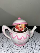 Disney Treasure Craft Alice in Wonderland Teapot Treat jar cookie jar In Box picture