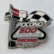 2007 Pocono 500 NASCAR Raceway Long Pond Pennsylvania Race Racing Lapel Hat Pin picture