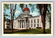 Kingston Ontario- Canada, Court House, Antique, Vintage Souvenir Postcard picture