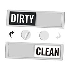 KitchenTour Dishwasher Magnet Clean Dirty Sign, Upgrade Super Strong 5.silver picture