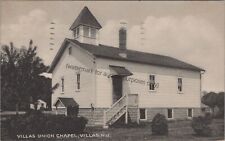 Villas, NJ: 1941 Villas Union Chapel - Vintage New Jersey Postcard picture