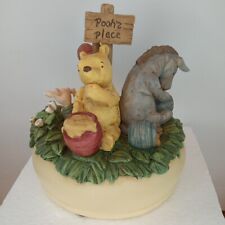 Disney Charpente Classic Pooh'S Place Rumbly in My Tumbly Musical Figure Eeyore picture