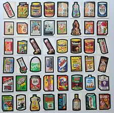 Lot of 76 - Vintage Topps Wacky Packages Fleer Crazy Covers Stickers Assorted picture