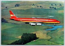 Airplane Postcard Braniff International Airlines Douglas DC8 Movifoto Back2 EP12 picture