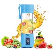 Amour Portable Blender, Smoothie Juicer Cup-Fruit Mixing Machine (Blue) picture