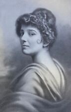 1914 Vintage Magazine Illustration Actress Louiszita Valentine picture