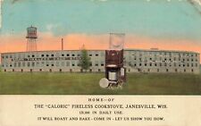 Home of Caloric Fireless Cook Stove Janesville Wisconsin WI Advertising 1912 PC picture