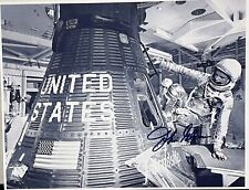 NASA Astronaut John Glenn Signed  Autograph 8x10 Black And White picture