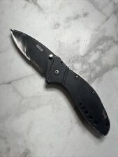Kershaw 1630BLKST Cyclone, Black Aluminum Handle, Serrated ComboEdge Date OCT 6 picture