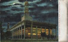 Postcard CT Sleeplechase Ball Room at Night Bridgeport, Connecticut picture