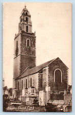 Cork City Republic of Ireland Postcard Shandon Church 1917 Unposted Antique picture