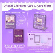 Hololive Murasaki Shion Character Card & Card Frame 1 Million Subscribers picture