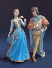 Lenox Romeo & Juliet The Legendary Princesses Porcelain Bisque Figurines 1989 picture