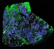 Shortwave SW UV Fluorescent Hardystonite & Willemite Franklin NJ USA Minerals picture