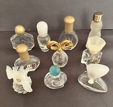Vintage Miniature Mini  Perfume Bottles Lot of 10 Various Brands picture