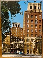 UK Postcard GROSVENOR HOUSE Hotel London Hyde Park Orators Maoism Unisex 1969 picture
