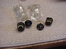 New Old Stock Amphenol 4-Pin female and  male  plug Connectors with shields pack picture