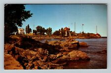 Marquette MI-Michigan, United States Coast Guard Station, Vintage Postcard picture