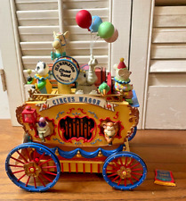 ENESCO Workin' For Peanuts Music Circus Wagon Music Box picture