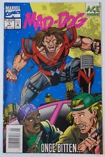 MAD-DOG Once Bitten #1 1993 Double Cover Marvel Comic Book A611 picture