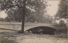 Concrete Bridge Medford New Jersey c1900s RPPC Photo Postcard picture