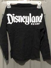 Disney Parks Disneyland Resort Black Spirit Jersey Long Sleeve Size XSmall picture