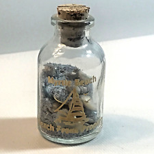 Vintage Myrtle Beach South Carolina Souvenir Miniature Bottle w Sand and Shells picture