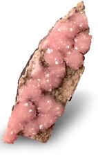 Pale Pink Sparkling RHODOCHROSITE aggregates, Wessels Mine, South Africa picture