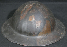 WWI US Army 35th Santa Fe Infantry Division Camo M1917 Helmet Locations Painted picture