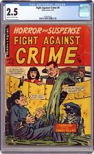 Fight Against Crime #6 CGC 2.5 1952 4396600005 picture