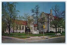 c1950s Saint James M.E. Church Williams & N. Vermillion St. Danville IL Postcard picture