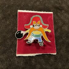 Yosemite Sam Looney Tunes Brooch Pin ~ Bowling ~ 80's Vintage Cloisonne picture