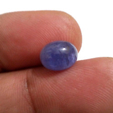 Outstanding Blue Tanzanite Cabochon Oval Shape 3.85 Carat Natural Loose Gemstone picture