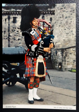 Edinburgh Sound of the Pipes International Festival Scottish Regiments Postcard picture