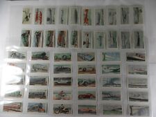 Ardath Cigarette Cards Speed Land Sea & Air 1935 Complete Set 50 in Pages picture