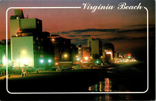 Virginia Beach VA- Virginia, Hotel, Motel, Resort & Boardwalk Chrome Postcard picture