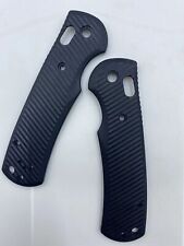 2PCS Black G10 Handle Scales for Benchmade Griptilian 550/551 Twill New picture