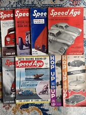 Speed Age Magazine Lot With 4 Hop Up Mini Magazines picture