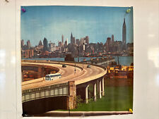Vintage Greyhound Bus Travel Poster Circa 1940’s New York picture