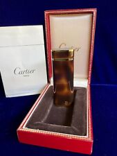 Cartier Lighter Brown Lacquer 99,9%-New Condition Full Set Year Warranty Box picture
