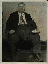 1927 Press Photo Alvin Chapman Ogle, 516-Pound Prisoner - nef33553 picture