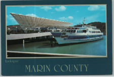 Vintage Postcard Larkspur California San Fransisco Bay Ferry Boat picture