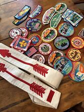 Lot of Boy Scout Patches - 39 pieces, OA Sash picture