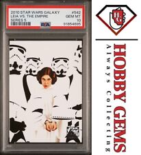 PRINCESS LEIA PSA 10 2010 Star Wars Galaxy Series 5 Leia vs. the Empire #57 picture