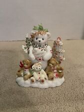 2004 Cherished Teddies Marla 104068 Enesco For Christmas Figurine Snowman Winter picture