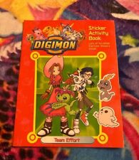 Vintage Digimon Activity Sticker Book picture