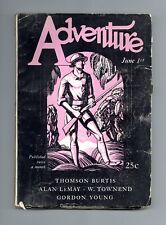 Adventure Pulp/Magazine Jun 1 1927 Vol. 62 #6 GD picture